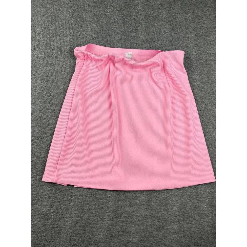 H&M Divided Women's Pink‎ Ribbed Skirt Size Medium